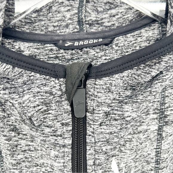 Brooks Utopia Zip Up Lightweight Running Jacket L - Picture 8 of 9